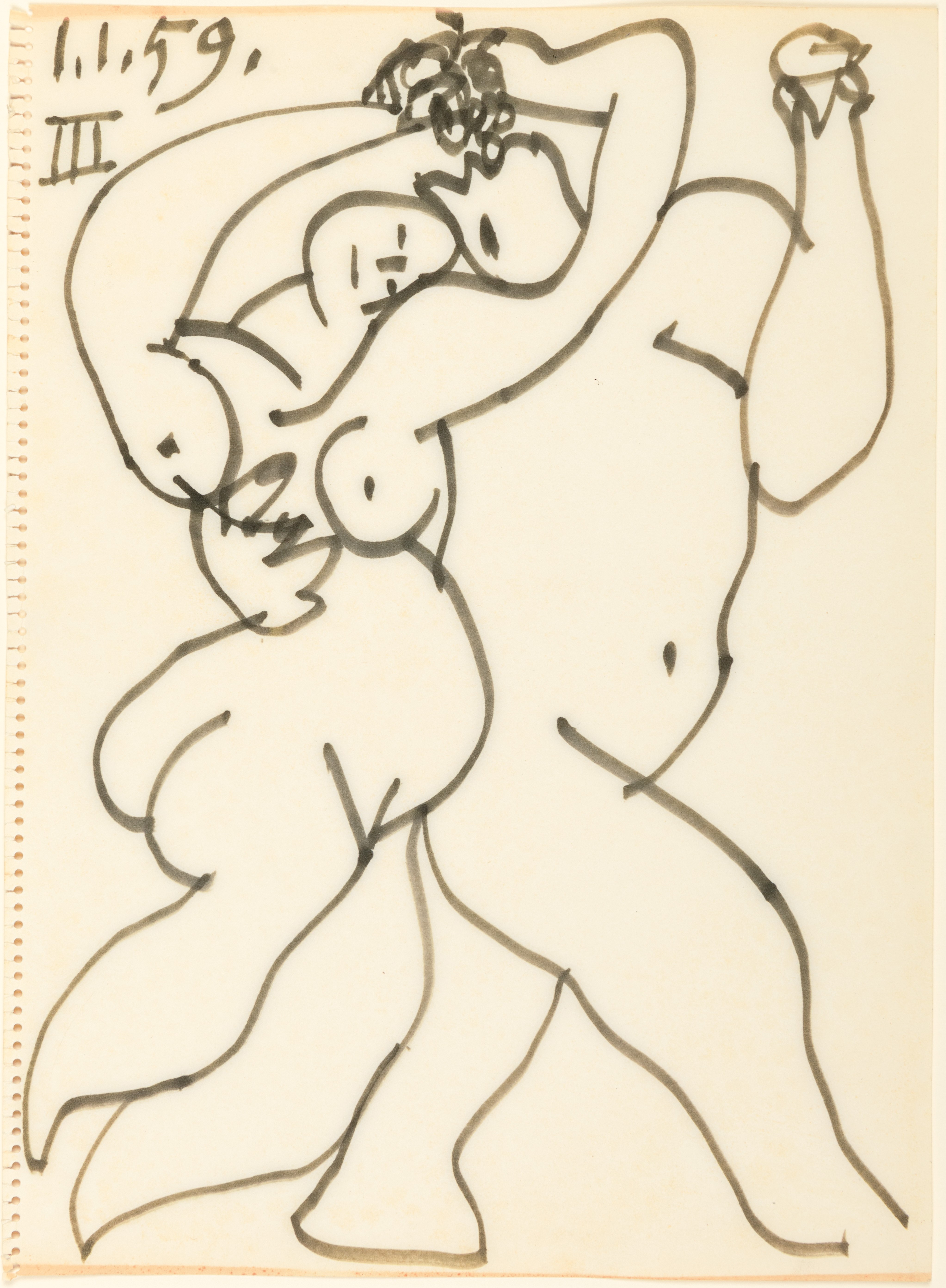 Embracing Couple (Couple enlacé) III